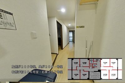 グリーンハウス　新宿市谷 新宿市谷-205号室貸切個室の室内の写真