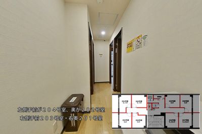 グリーンハウス　新宿市谷 新宿市谷 -206号室貸切個室の室内の写真