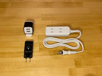延長コード、コンセントタップ、USBコンセント - LEAD conference 駒込 A-2の設備の写真