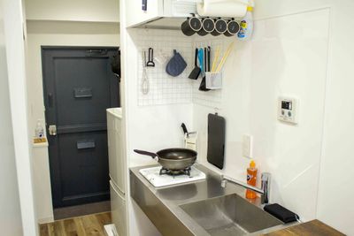 一人暮らし用のキッチン - ホビスペ大井町 1人暮らしマンションスペースの室内の写真