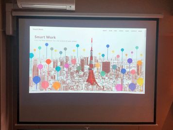 東京会議室 Orange Lab. ウィン青山一丁目駅前店 会議室の設備の写真