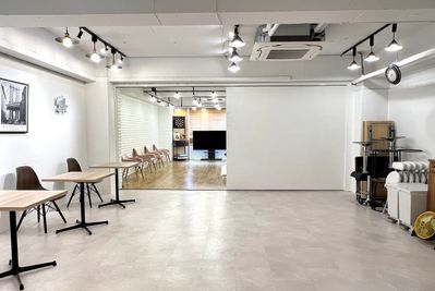 室内入口から見たスタジオ - 渋谷セレクトスペース 渋谷セレクトスペース（控え室最大４部屋あり）の室内の写真