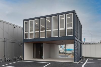 お部屋の外観はこちらです！※始めに別棟の受付までお越しください
 - U-SPACE　仙台宮城野店 Work2の外観の写真