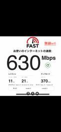 スタジオ内の無線wifi通信速度です(5Ghz)。配信ライブなどでも快適にご利用いただけます。 - 音楽スタジオ「alt studio(オルトスタジオ)」  『神保町』セルフレコーディングスタジオ Alt studioの設備の写真