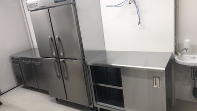 冷蔵、冷凍庫 - レンタルキッチン レンタルキッチンS 奥の設備の写真