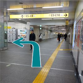 コマ地図③ - CocoDesk [GM-01] 新宿三丁目駅　出口E9・E10通路　１番ブース CocoDesk [GM-01]のその他の写真