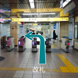 コマ地図① - CocoDesk [IV-01] 月島駅　出口1・2方面　１番ブース CocoDesk [IV-01]のその他の写真