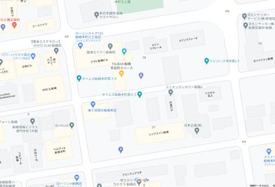 周辺地図です。
建物前と横にコインパーキング有ります(上限設定あり)
コンビニ・食品スーパーも近くにあります。 - TSUBAKI船橋 TSUBAKI船橋スペースのその他の写真