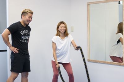 Challenger Gym 駅近！広々パーソナルトレーニングジムの室内の写真