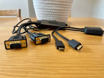 【VGA、タイプCのHDMI変換機もご用意しております】 - 【閉店】TIME SHARING 南青山 【閉店】401の設備の写真