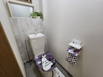 トイレ - れおのスペース お部屋タイプの小さな会議室/レンタルスペースの設備の写真