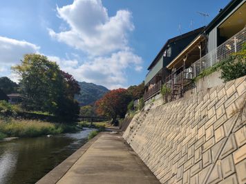 ときがわスペース 都幾川一望の完全貸切スペースの設備の写真