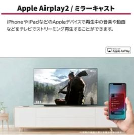 55インチの大型テレビでミラーリングも可能 - 矢場町シネマスペース レンタルスペースの設備の写真