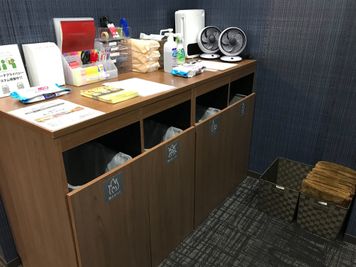 無料貸出備品です。 - PERSONAL SUITE 吉祥寺 【ROOM C】1～2名で利用できる完全個室！の設備の写真