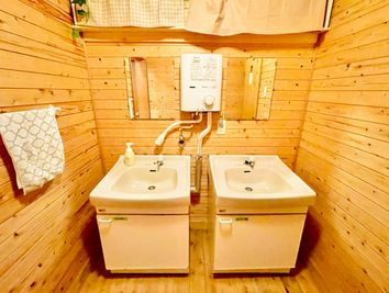 女子トイレの手洗い場です。 - 光楽園ピラミッドハウスの室内の写真