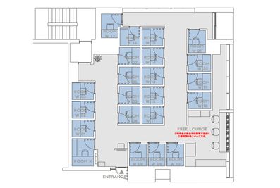 H¹T川越（サテライト型シェアオフィス） ROOM W 04の室内の写真