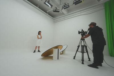 Studio BULK（スタジオバルク） クロマキーを備えた白ホリスタジオ★天井高4.5mの室内の写真