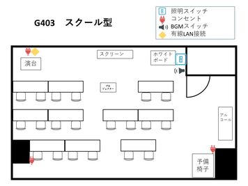 銀座ユニーク貸会議室5丁目店 G403 ビジネストレーニングルームの室内の写真