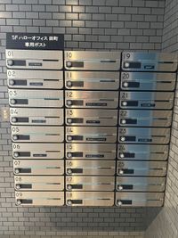 【正面入り口から入ってすぐ左手に「ハローオフィス田町」と書かれたポストがございます。ご予約したブース番号のポストを探してください。】 - 【閉店】テレワークブース田町 【閉店】ブース04の室内の写真