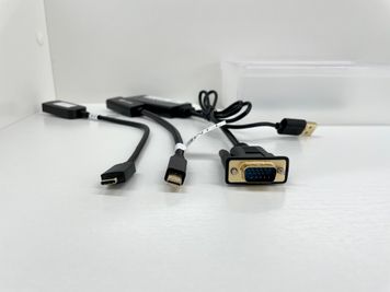 【タイプC、Thunderbolt、VGAのHDMI変換機もご用意しております】 - TIME SHARING 田町赤羽橋 8Aの室内の写真