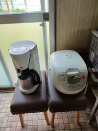 炊飯器　コーヒーメーカー　使えます♪ - 八王子中野上町古民家 八王子中野上町古民家1棟貸し/駐車スペース有/台所有/広い庭有の室内の写真