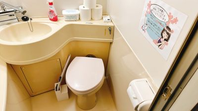 トイレクリーナなども完備しています - セントラル大手町 🏅ゴールドスペースのご近所会議室大手町　多種利用OKの室内の写真