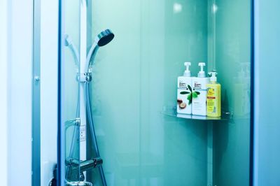 シャワールーム完備 - Campo Real Madrid  屋上テラスレンタルスペースの室内の写真