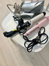 ヘアドライヤー、コテ、ヘアアイロンがご自由にお使いいただけます。 - レンタルサロンスペースlaf. 【中目黒駅徒歩4分】現役セラピスト監修のサロンスペースlaf.の設備の写真