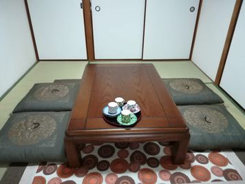 ６畳の和室　畳替えしています。 - レンタルスペース神奈川 キッチン付きレンタルスペース神奈川の室内の写真