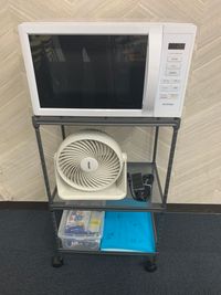 電子レンジ（食品、飲み物、おしぼりなどに）、サーキュレーター - 東神田ビル ComfortSpace 秋葉原Ⅳの設備の写真