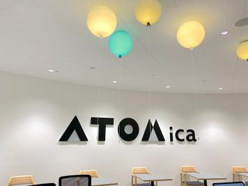 エントランス - ATOMica北九州 １名用プライベートブース（フリースペースも利用可能！）の入口の写真