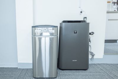 ゴミ箱、空気清浄機 - セミナールームAivic西新宿の設備の写真