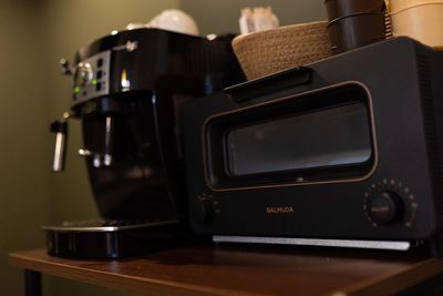 コーヒーメーカーとトースター完備 - ASSOBO（あざみ庵） ASSOBOリビング&キッズスペースの設備の写真