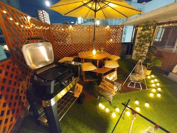 BBQキャンプスペース「The Garden」
屋外スペース - 【The Garden】 BBQレンタルスペース JR三ノ宮徒歩分のBBQレンタルスペース🏕家キャン🏕の室内の写真