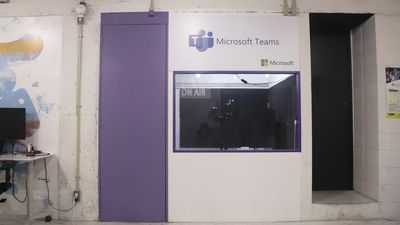 Microsoft Base 沖縄 Microsoft Base Teamsルームの室内の写真