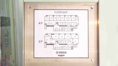 会場平面図 - ミュージックアベニュー栄 管楽器、弦楽器防音部屋 407番教室の室内の写真