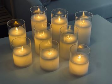 LEDキャンドルライト🕯 - 〈SMILE工房 Ange梅田〉 1〜10名様専用【Ange梅田】の設備の写真