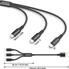 ★iPhone/MicroUSB/TypeC 充電ケーブルもご用意。 - THE BLOOM UENO（ザ・ブルーム上野） THE BLOOM UENO 個室/コワーキング　409号室　Mの設備の写真