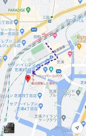 芝浦口から徒歩９分。お客様への道案内は簡単です。 - ピースガーデン / Cut Space  東京芝浦店 cut space 東京芝浦店　Aルームのその他の写真