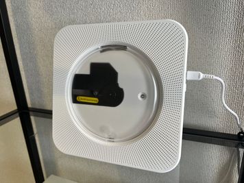 Bluetooth接続可能なCDプレイヤーがあります♪(横浜レンタルサロンゆたか4号店 整体、エステティック、ヒーリング、鍼灸、マツエク、セラピー、着付け） - 横浜レンタルサロンゆたか4号店の設備の写真