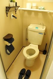 トイレは独立タイプです。 - 会議室ゴシェール 個室サロン・ネイル・パーソナルカラー診断・研修会などにの設備の写真