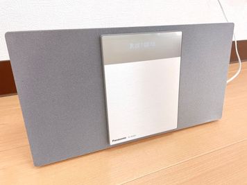 音響（CD、iPhone、USB、Bluetooth対応）機種：Panasonic SC-HC420 - 武庫之荘 Your Studioの設備の写真