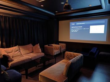 プロジェクター利用可能 - Sofa Bar Divano Akasaka 【赤坂駅3分】貸し切りBAR・各種パーティー/2次会/女子会の設備の写真