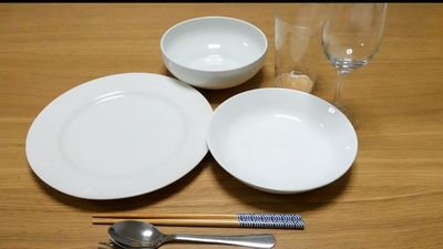 【設備・備品】6人前の食器類：大皿・小皿・深皿・グラス・カトラリー - TAKADA＋n 【お一人様／子育て応援プラン】の設備の写真