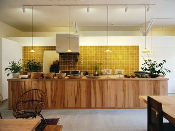 オープンキッチン。調理も可能です。 - BonVoyage BonVoyage/ハウス・キッチン撮影スタジオ/展示ギャラリーの室内の写真
