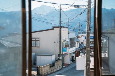 ホープ巣は小淵沢駅前商店街の一角にあります。窓からは南アルプスが望めます。 - hope 巣　コ・クリエーション小淵沢 Hope巣コ・クリエーション小淵沢（ROOM12個室エリア）の室内の写真