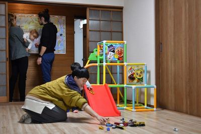 シェアする子育て すいまーる イベントスペースの室内の写真