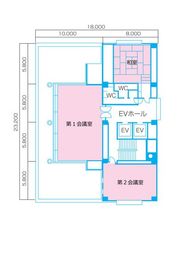 小原流会館（青山小原ビル） 10F第1会議室【展示会・展示即売会・内覧会用プラン】の室内の写真