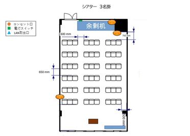 ふれあい貸し会議室 飯田橋新陽 ふれあい貸し会議室 飯田橋B リロの会議室の室内の写真