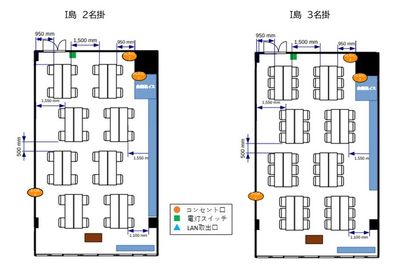 ふれあい貸し会議室 飯田橋新陽 ふれあい貸し会議室 飯田橋B リロの会議室の室内の写真